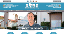 Desktop Screenshot of drnisco.com